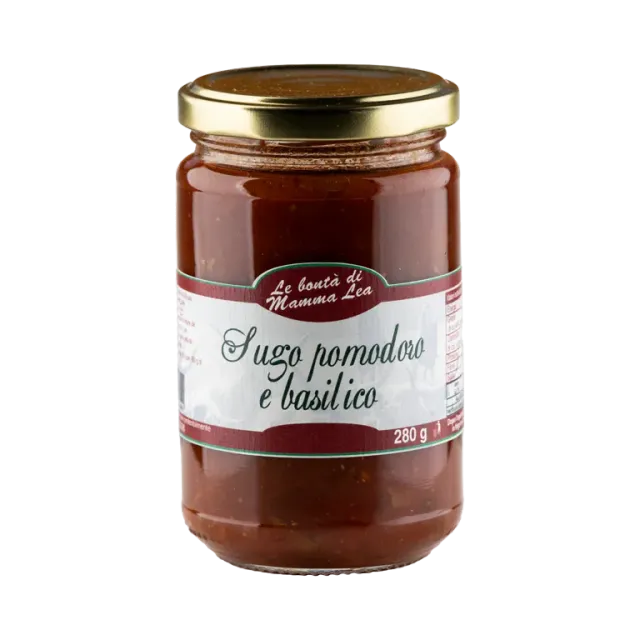 Rossi sugo pomodoro e basilico vasetto pronto