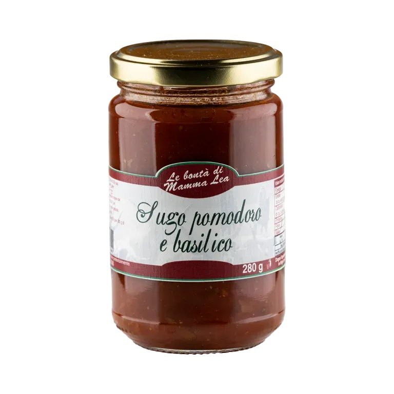 Rossi sugo pomodoro e basilico vasetto pronto