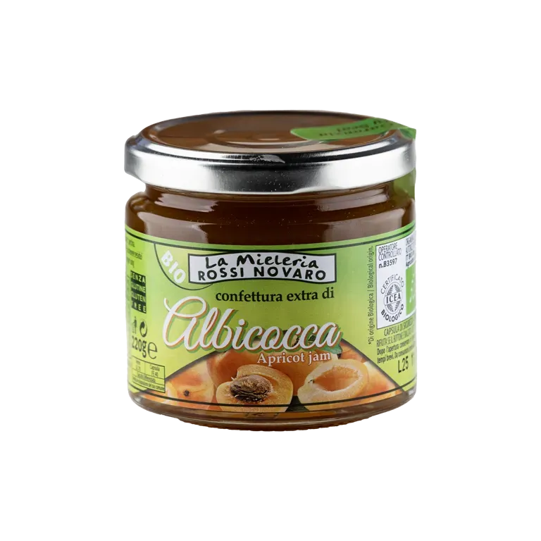 Rossi Bio confettura extra albicocche vasetto bio
