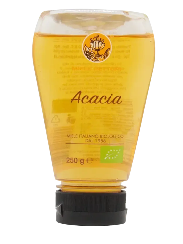Miele Dettori Acacia miele italiano bio squeezer