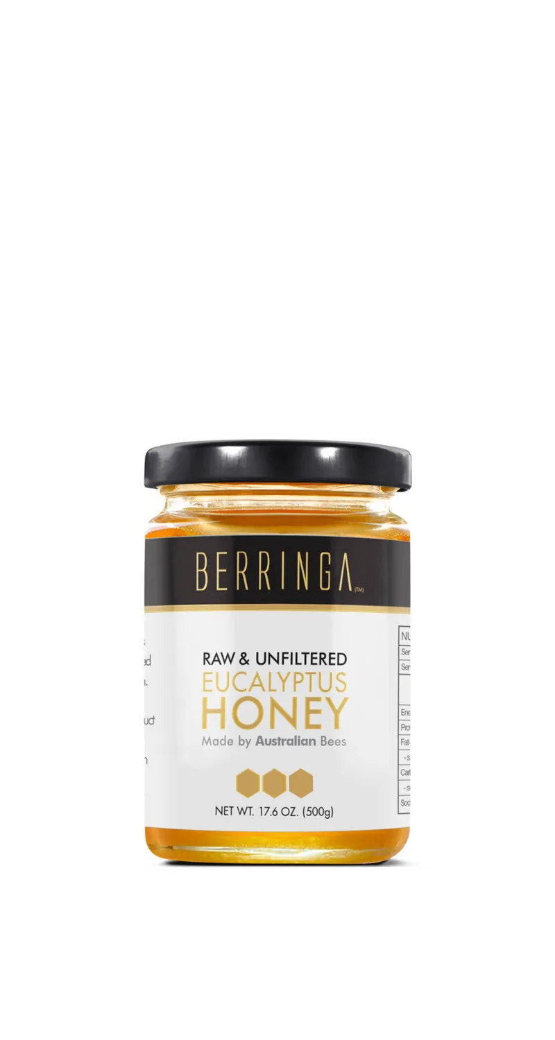 Berringa Raw Eucalyptus miele grezzo 500 g floreale