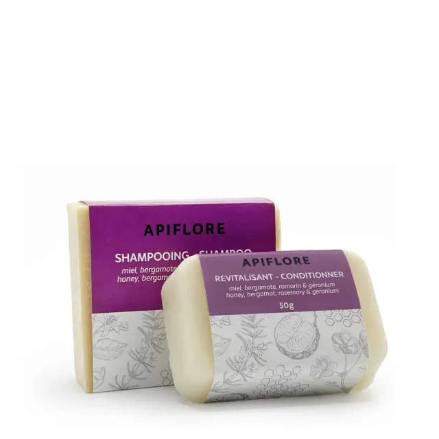Intermiel Apiflore Duo Shampoo Balsamo Solido Miele
