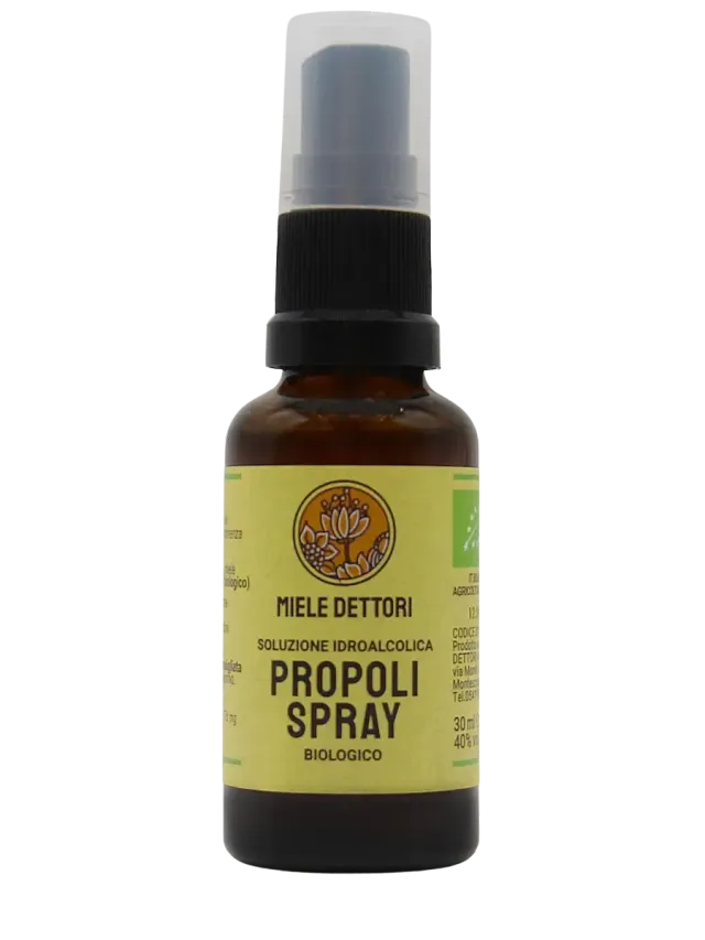 Miele Dettori Propoli spray italiana bio miele timo