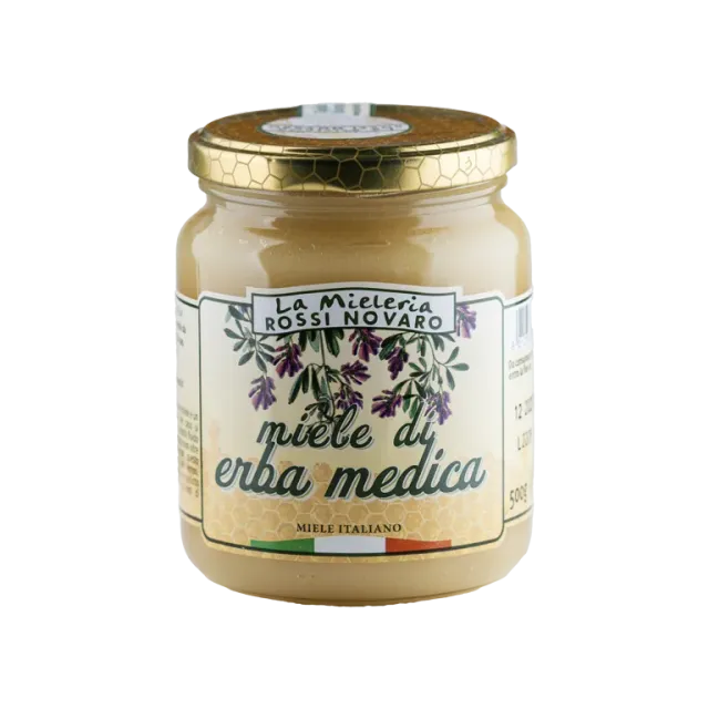 Rossi Classica miele erba medica vasetto chiaro