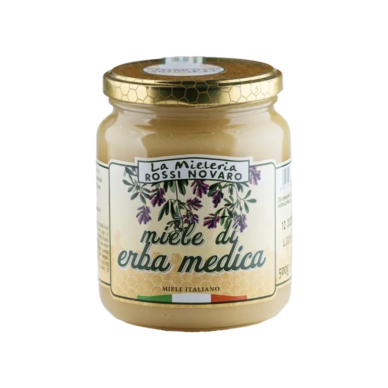 Rossi Classica miele erba medica vasetto chiaro
