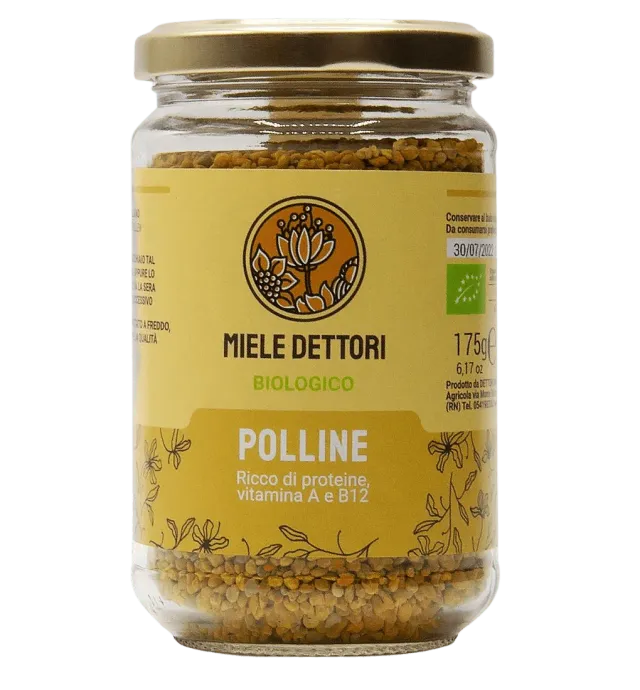 Miele Dettori Polline Italiano biologico fresco congelato