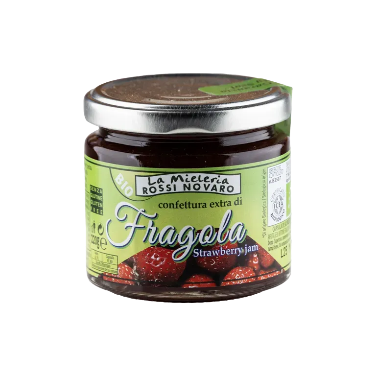Rossi Bio Fragola confettura extra bio dolce