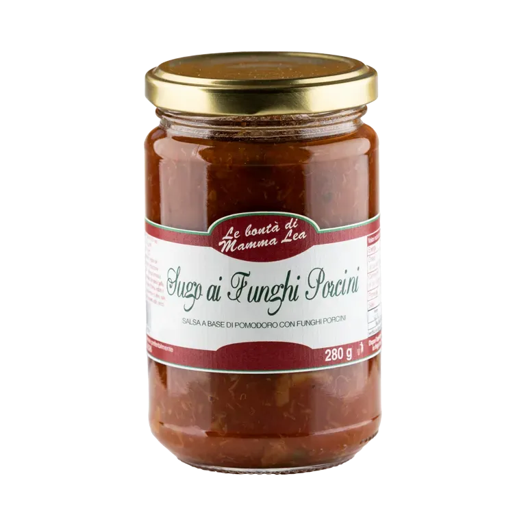 Rossi sugo ai funghi porcini pronto bosco