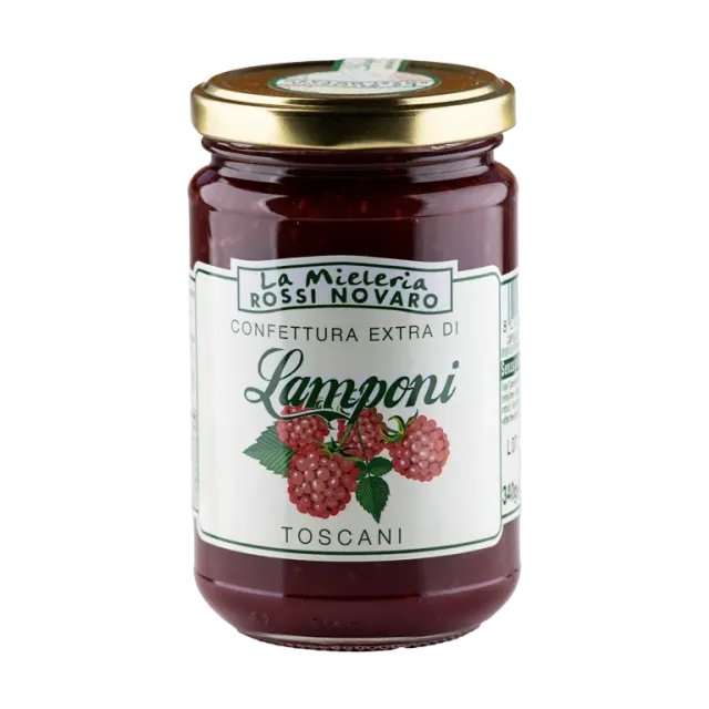Rossi extra di lamponi Toscani confettura profumata