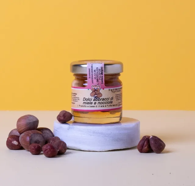 Miele Vastapi Abbracci Miele e Nocciole 45 g